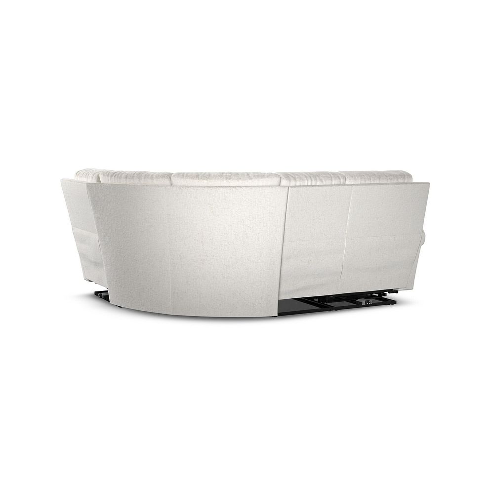 Colorado Electric Reclining Left Hand Modular Group 2 in Hopsack Natural Fabric 6