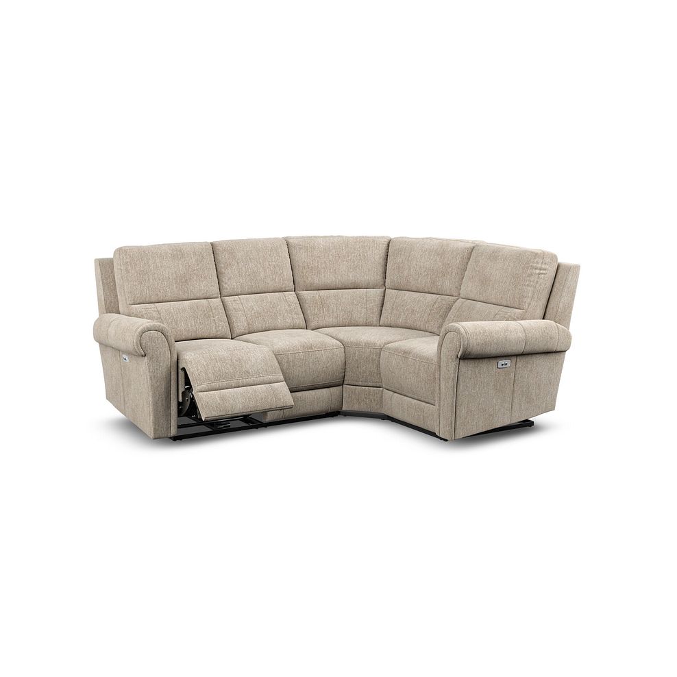 Colorado Electric Reclining Left Hand Modular Group 2 in Jetta Beige Fabric 2