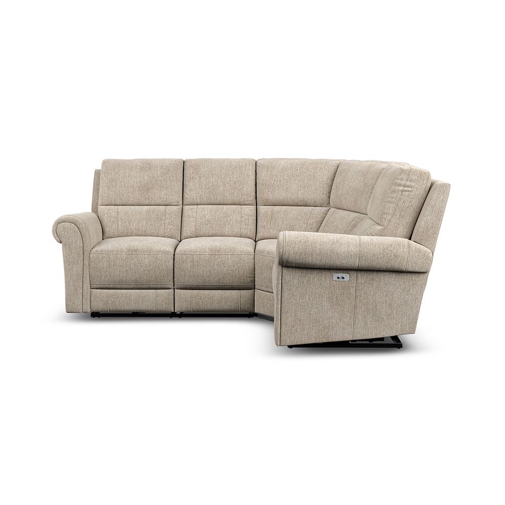 Colorado Electric Reclining Left Hand Modular Group 2 in Jetta Beige Fabric 5