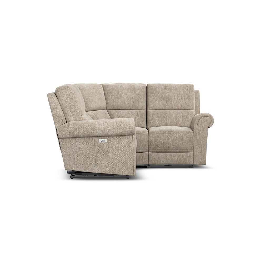 Colorado Electric Reclining Left Hand Modular Group 2 in Jetta Beige Fabric 7