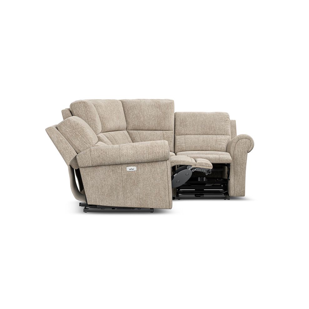 Colorado Electric Reclining Left Hand Modular Group 2 in Jetta Beige Fabric 8
