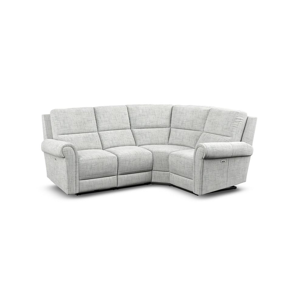 Colorado Electric Reclining Left Hand Modular Group 2 in Keswick Dove Fabric 1