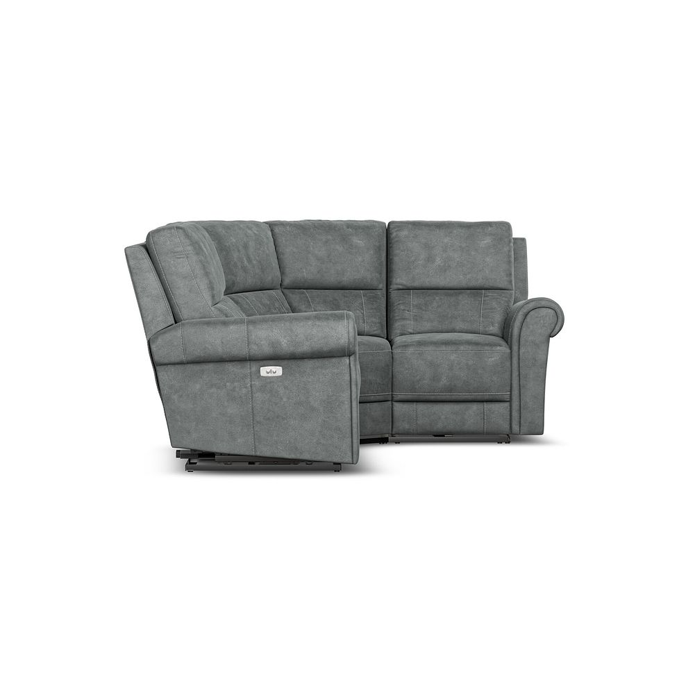 Colorado Electric Reclining Left Hand Modular Group 2 in Miller Grey Fabric 7