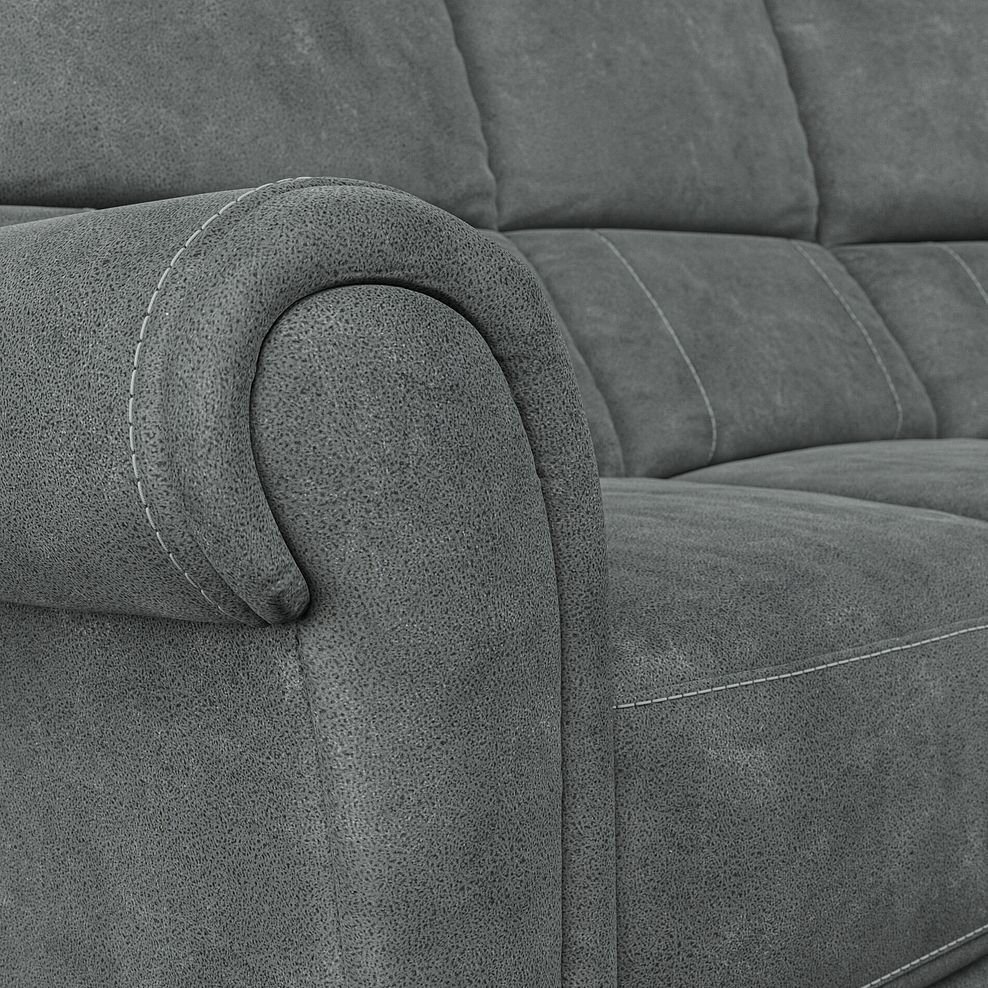 Colorado Electric Reclining Left Hand Modular Group 2 in Miller Grey Fabric 10
