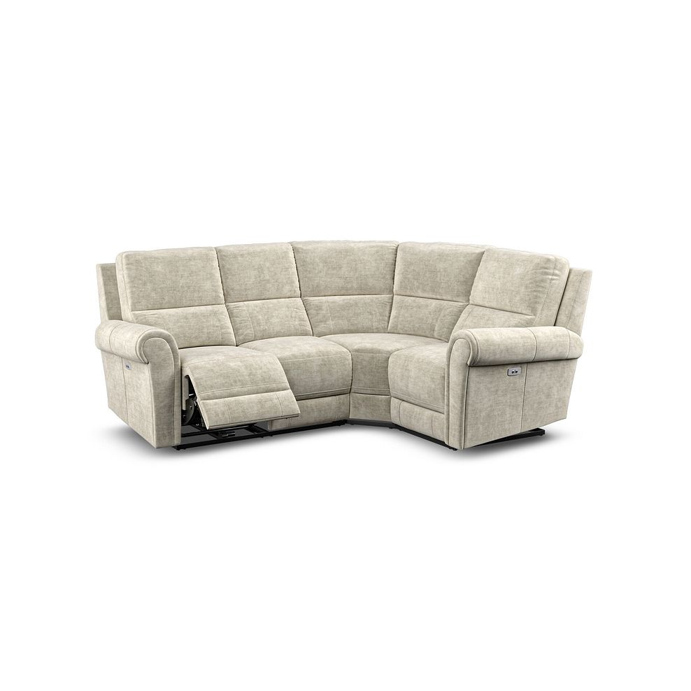 Colorado Electric Reclining Left Hand Modular Group 2 in Plush Beige Fabric 2