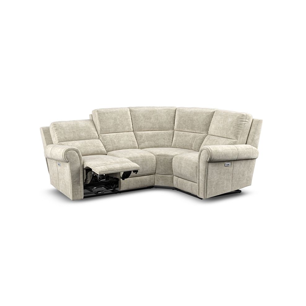 Colorado Electric Reclining Left Hand Modular Group 2 in Plush Beige Fabric 3