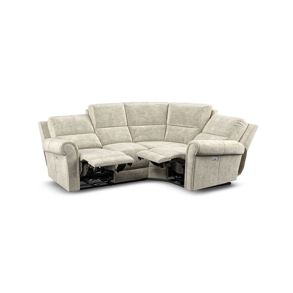 Colorado Electric Reclining Left Hand Modular Group 2 in Plush Beige Fabric 4