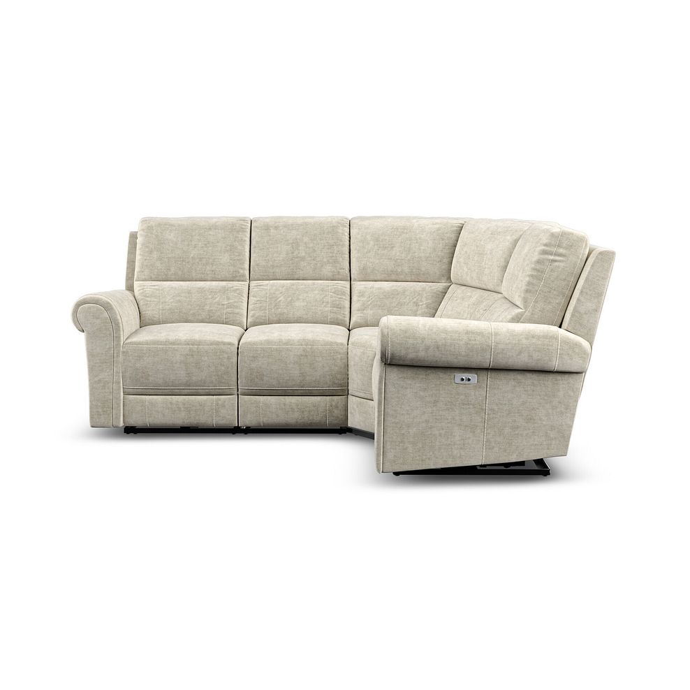 Colorado Electric Reclining Left Hand Modular Group 2 in Plush Beige Fabric 5