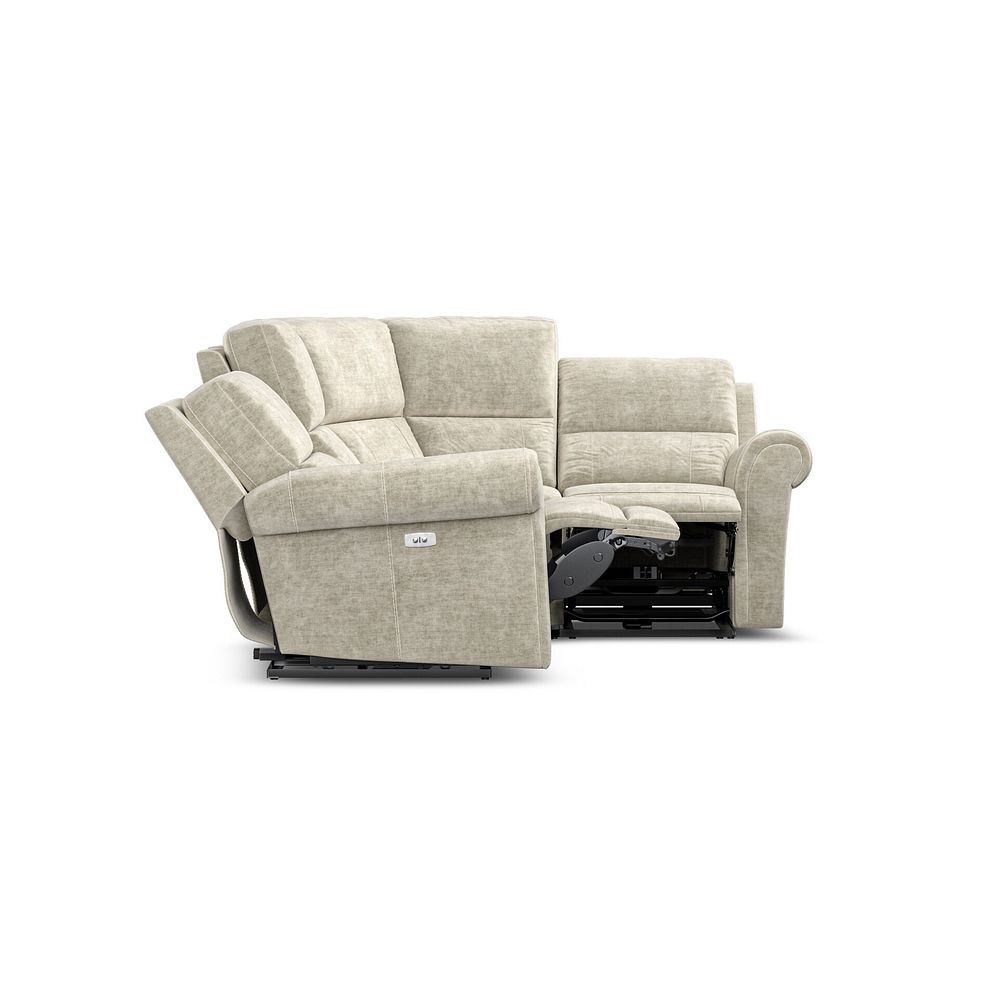 Colorado Electric Reclining Left Hand Modular Group 2 in Plush Beige Fabric 8