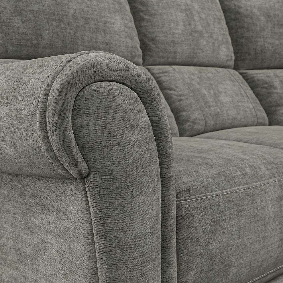 Colorado Electric Reclining Left Hand Modular Group 2 in Plush Charcoal Fabric 10