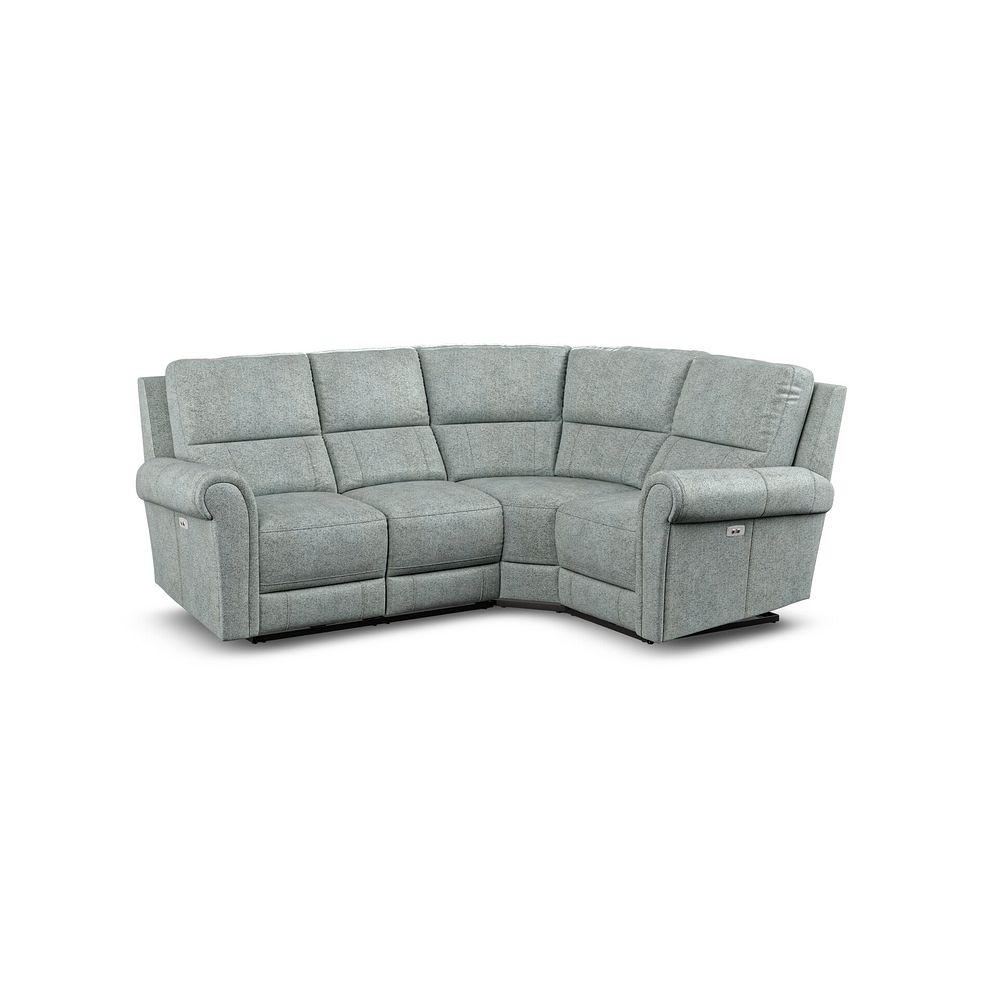 Colorado Electric Reclining Left Hand Modular Group 2 in Santos Steel Fabric 1