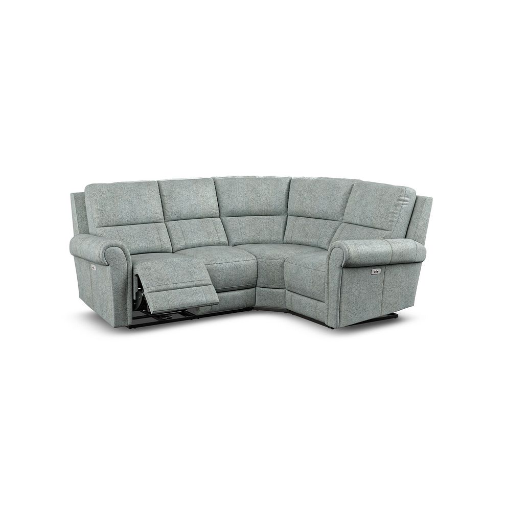 Colorado Electric Reclining Left Hand Modular Group 2 in Santos Steel Fabric 2