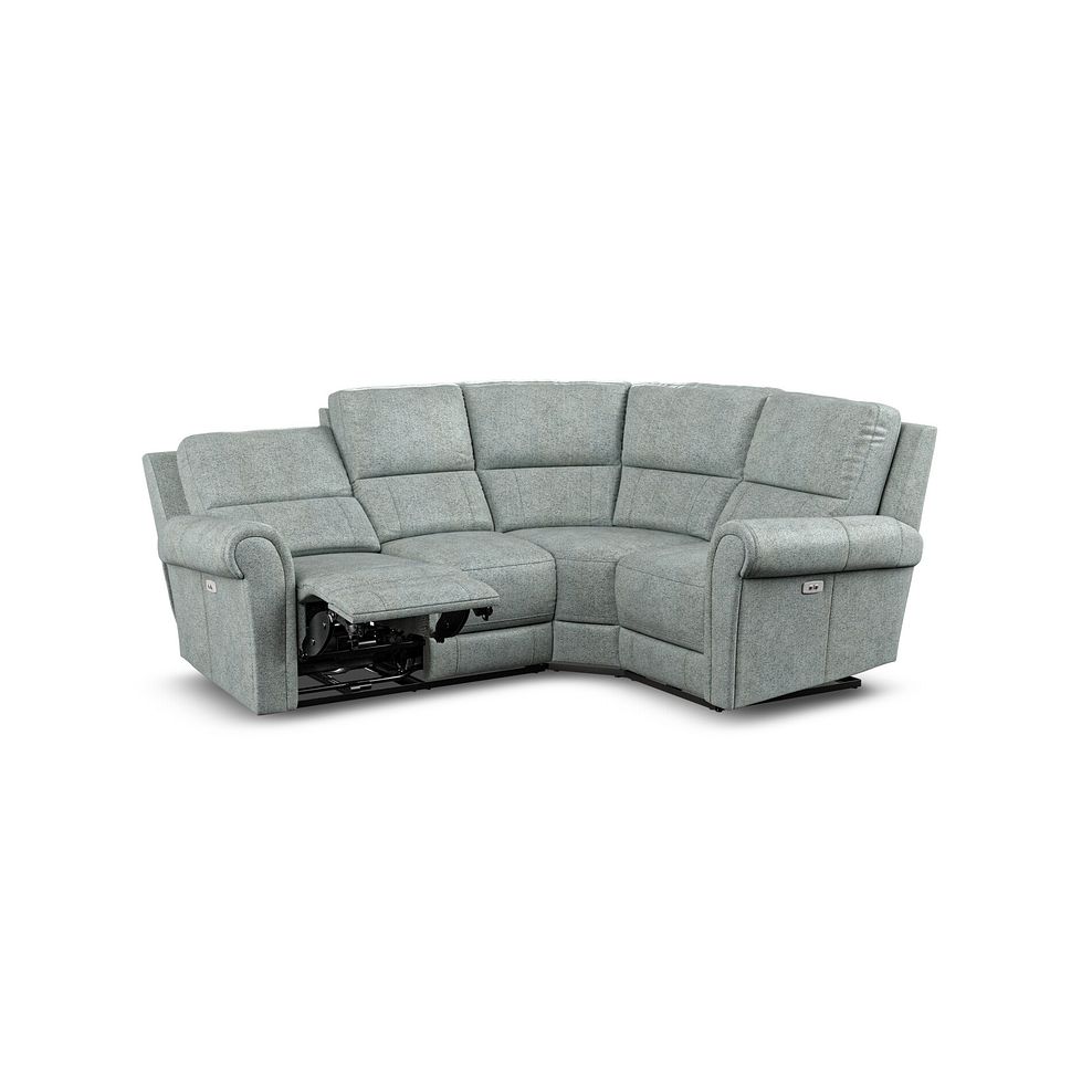 Colorado Electric Reclining Left Hand Modular Group 2 in Santos Steel Fabric 3