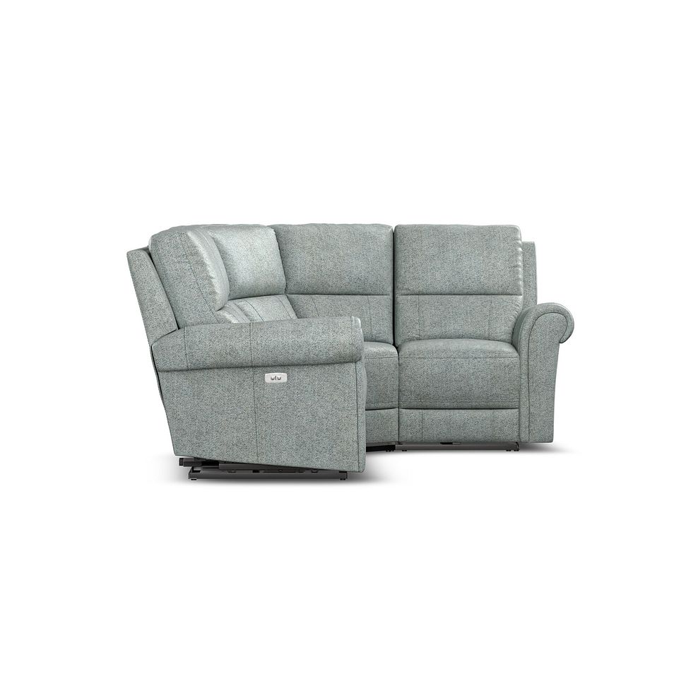 Colorado Electric Reclining Left Hand Modular Group 2 in Santos Steel Fabric 7