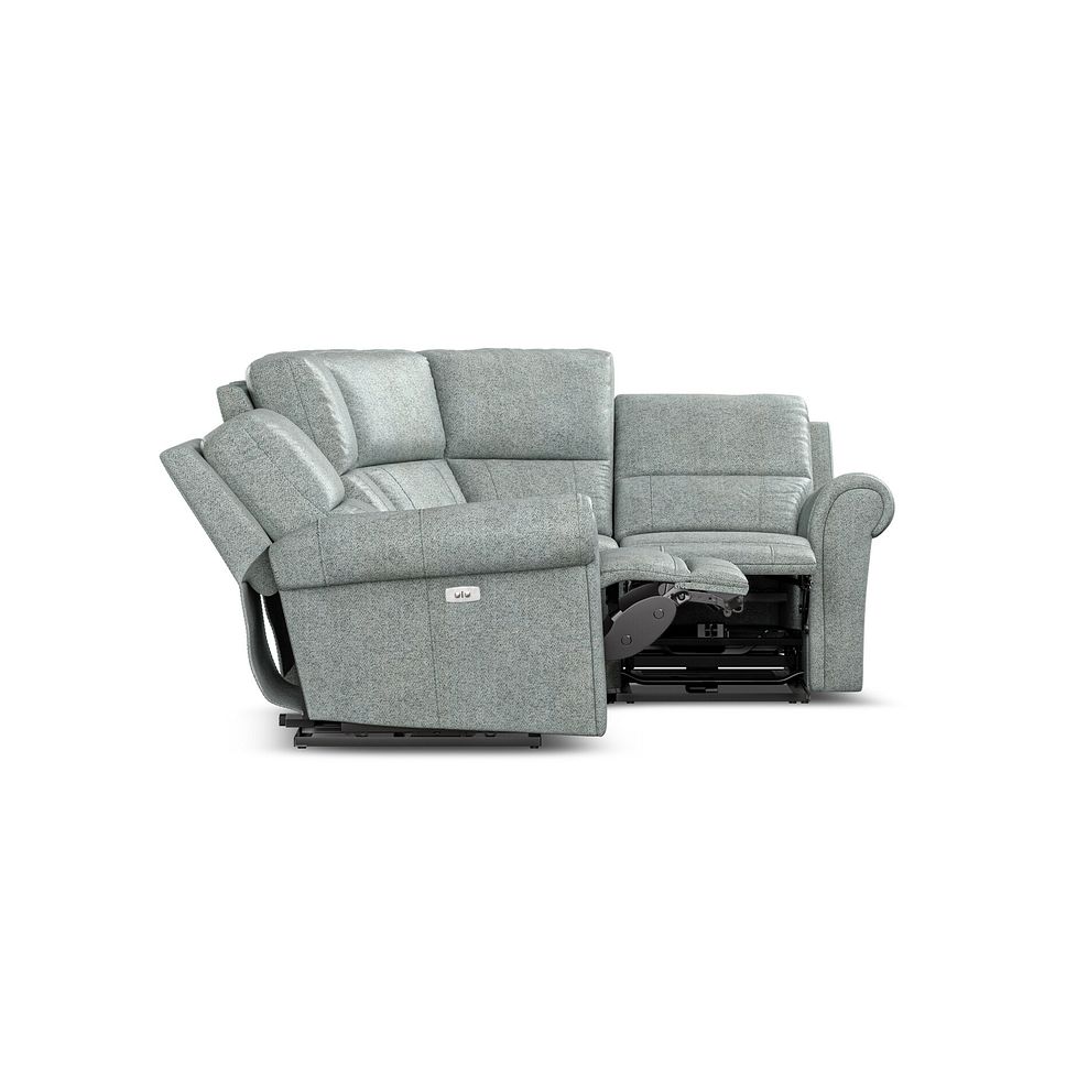 Colorado Electric Reclining Left Hand Modular Group 2 in Santos Steel Fabric 8