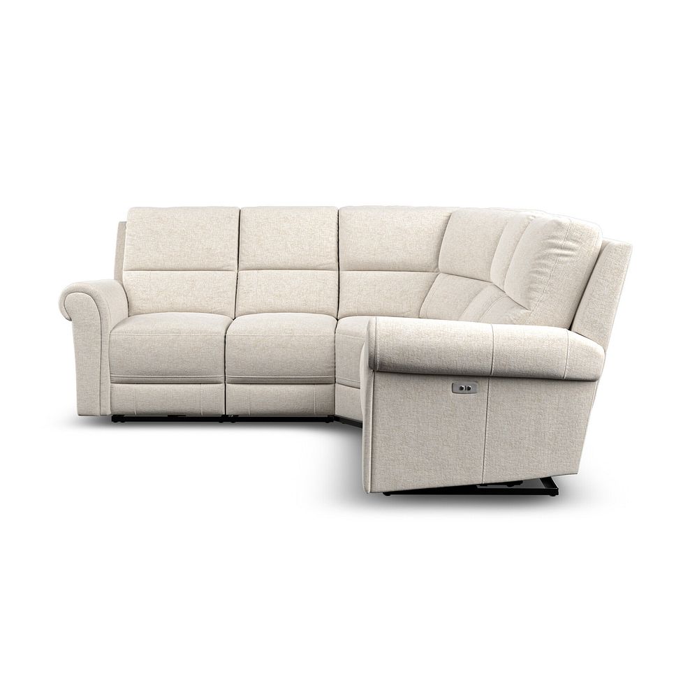 Colorado Electric Reclining Modular Group 3 in Hopsack Natural Fabric 6