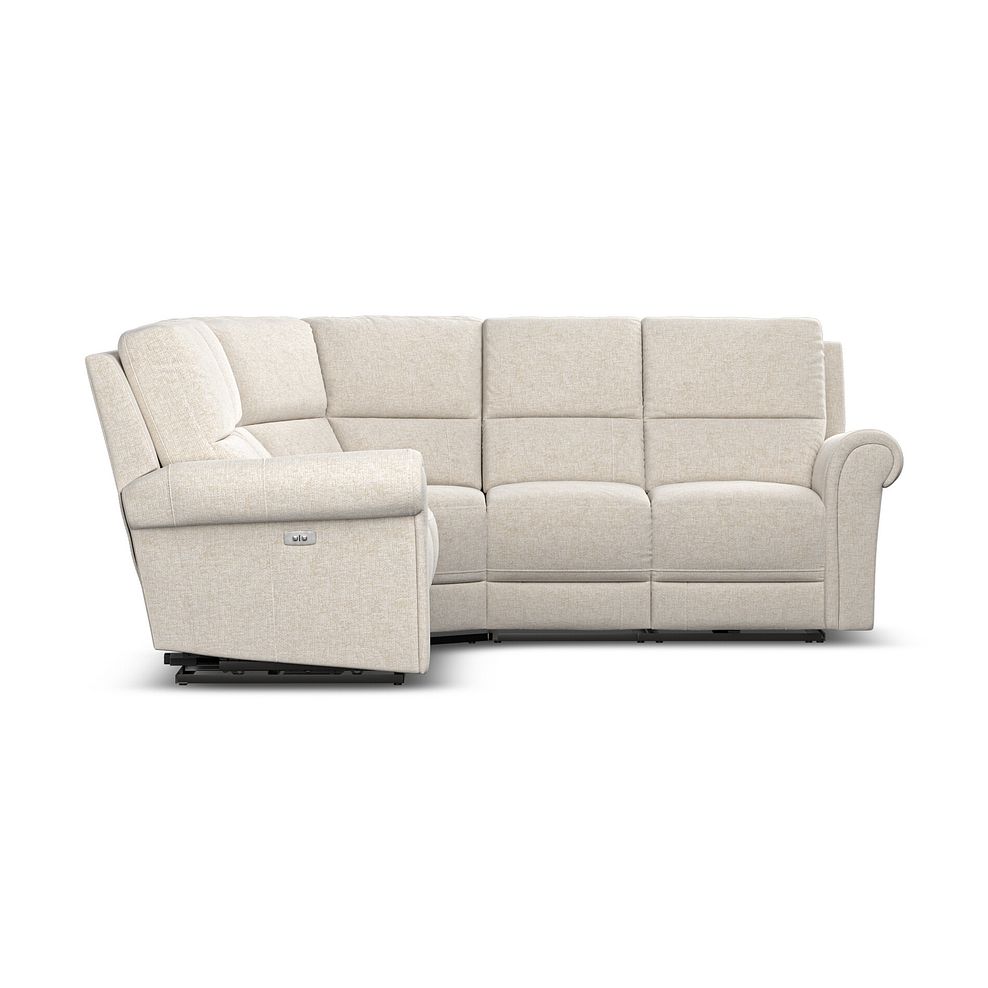 Colorado Electric Reclining Modular Group 3 in Hopsack Natural Fabric 8