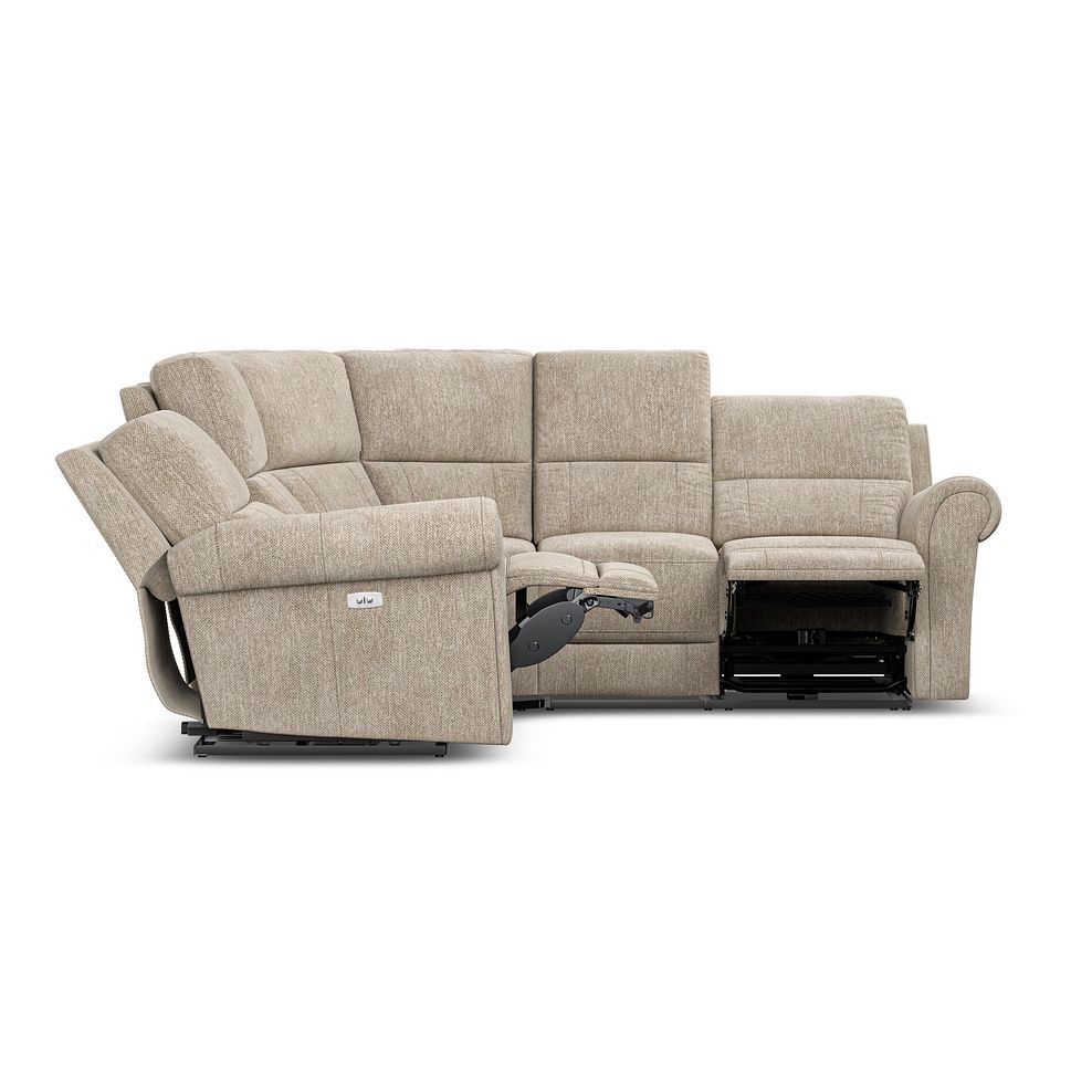 Colorado Electric Reclining Modular Group 3 in Jetta Beige Fabric 9
