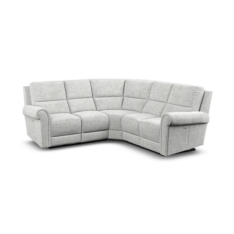 Colorado Electric Reclining Modular Group 3 in Keswick Dove  Fabric 2