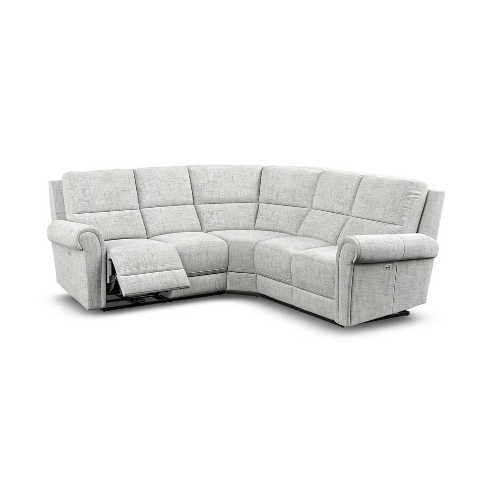 Colorado Electric Reclining Modular Group 3 in Keswick Dove  Fabric 3