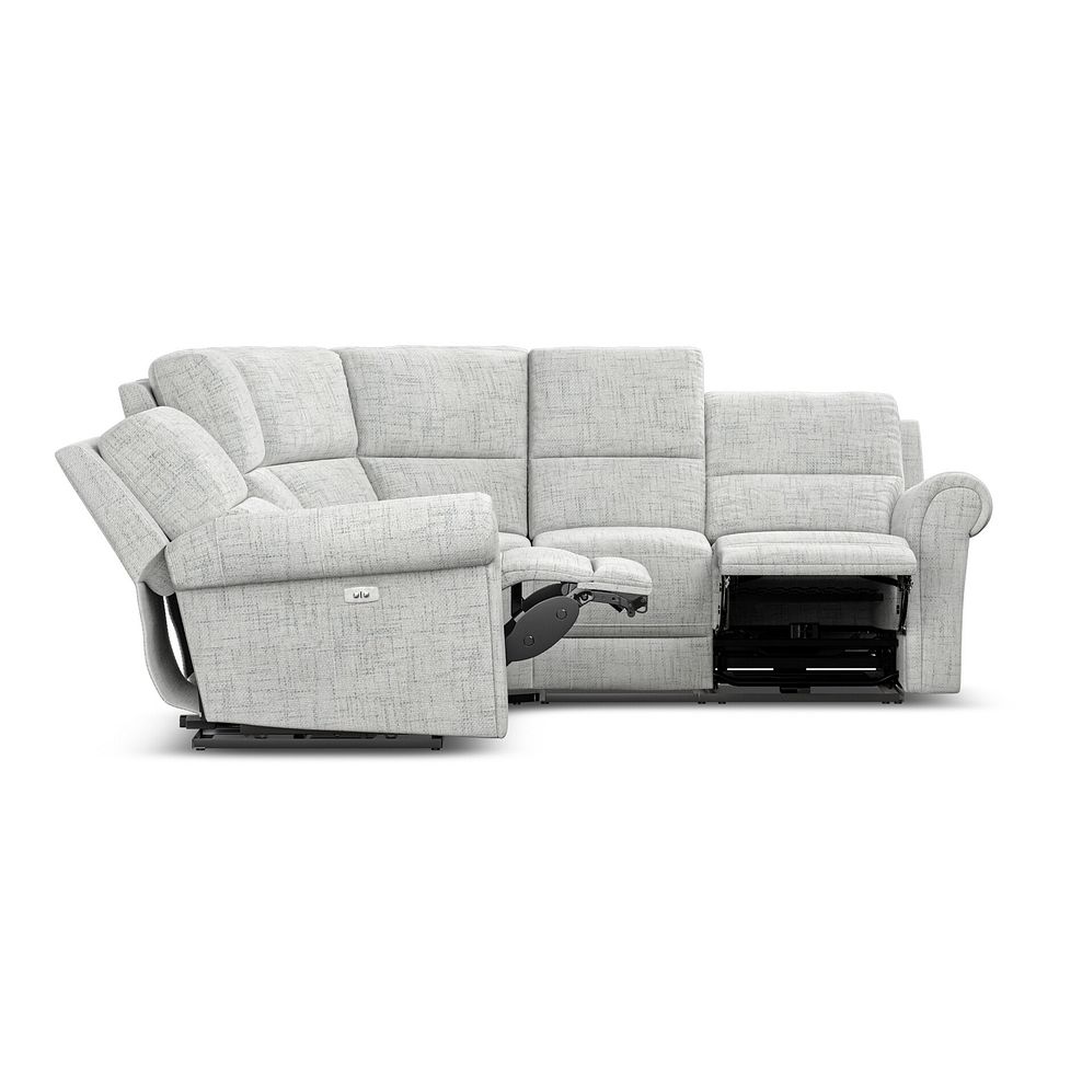 Colorado Electric Reclining Modular Group 3 in Keswick Dove  Fabric 9