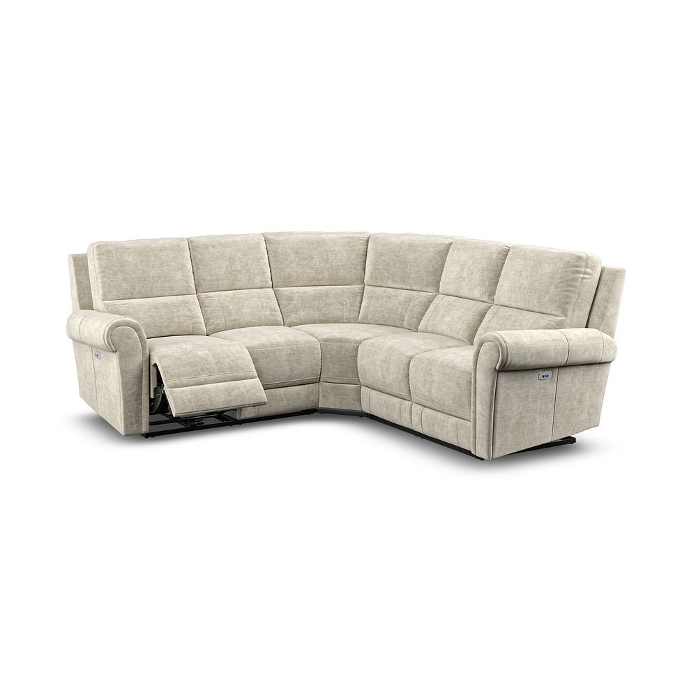 Colorado Electric Reclining Modular Group 3 in Plush Beige Fabric 3