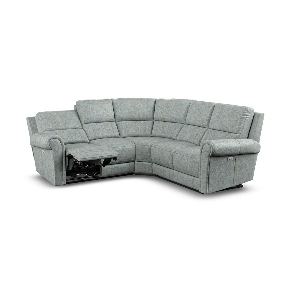 Colorado Electric Reclining Modular Group 3 in Santos Steel Fabric 4