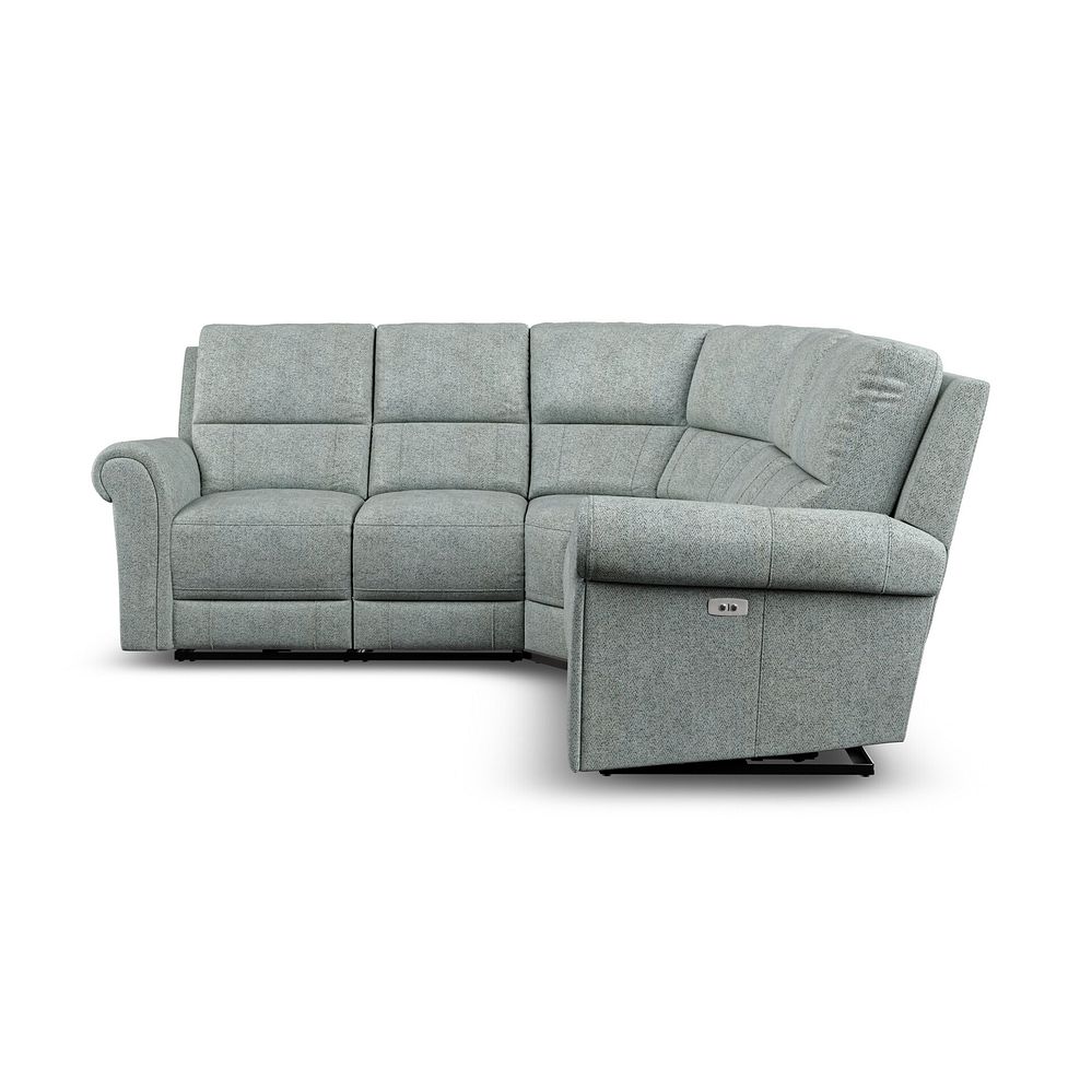 Colorado Electric Reclining Modular Group 3 in Santos Steel Fabric 6