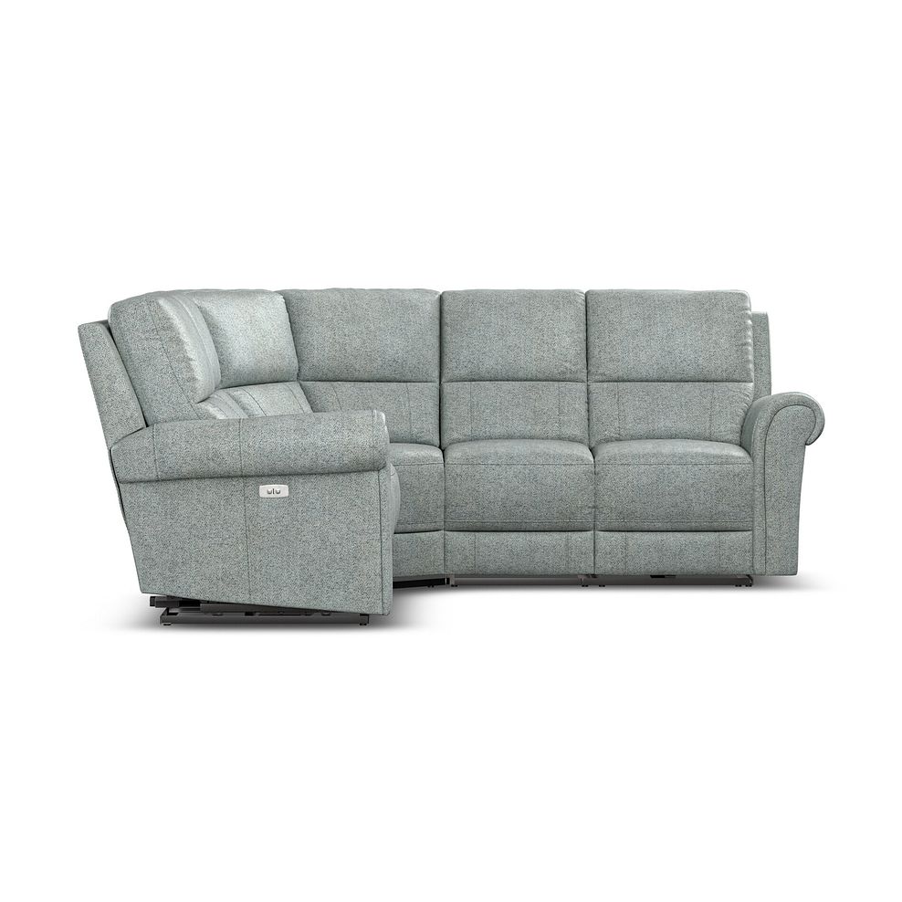Colorado Electric Reclining Modular Group 3 in Santos Steel Fabric 8