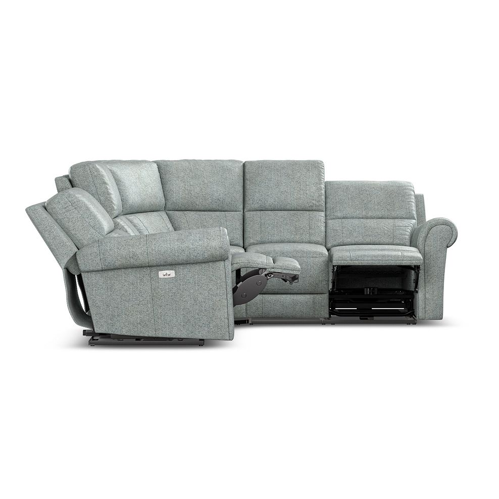 Colorado Electric Reclining Modular Group 3 in Santos Steel Fabric 9