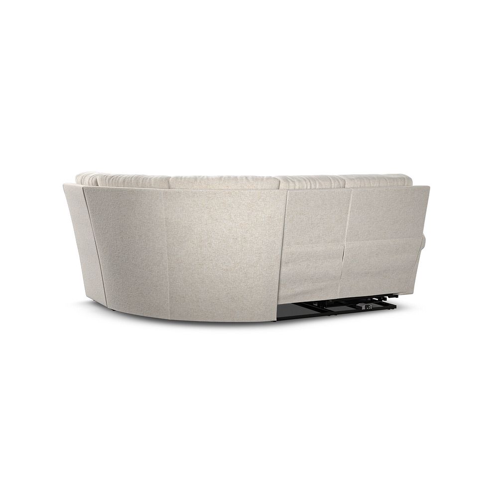 Colorado Electric Reclining Modular Group 4 in Hopsack Natural Fabric 6