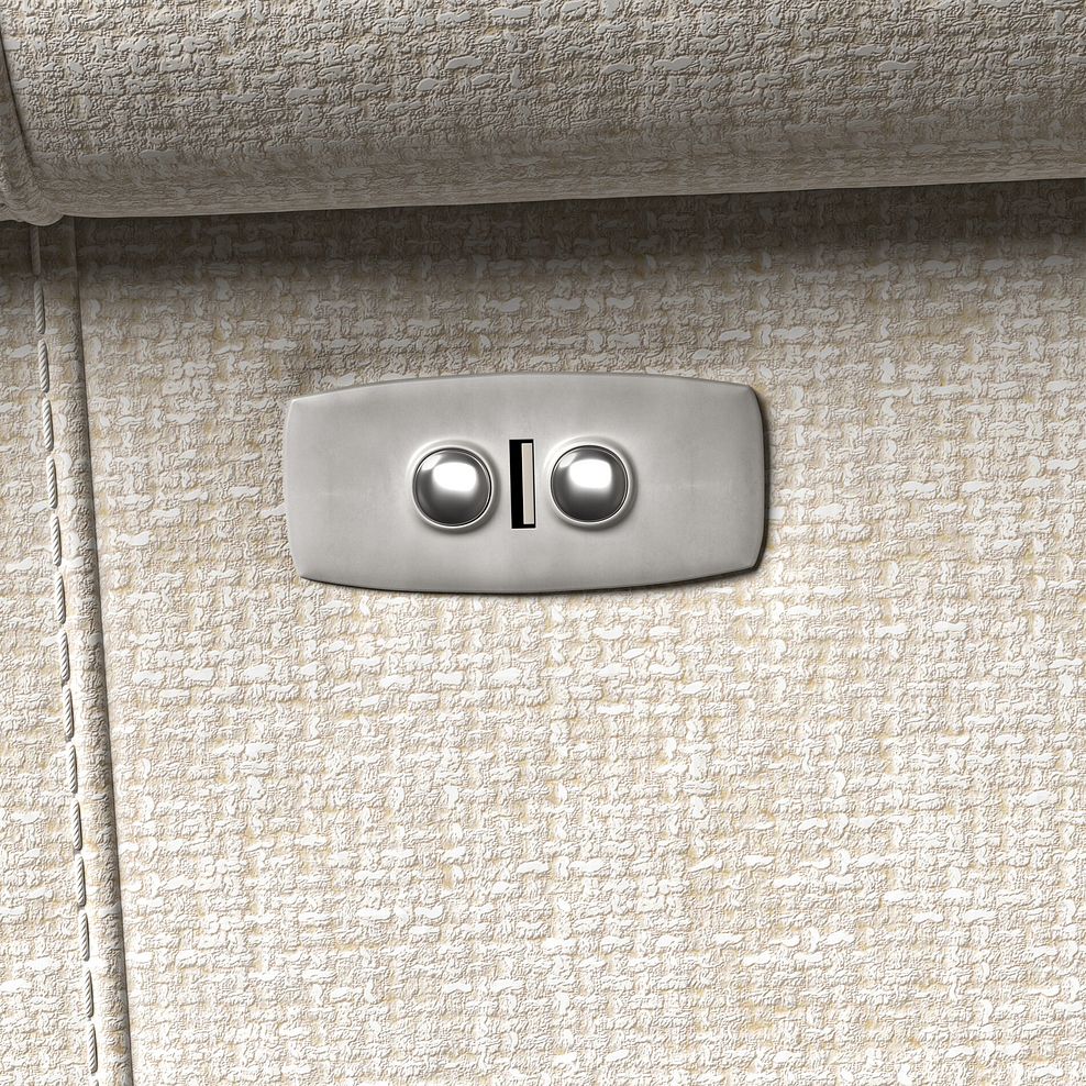 Colorado Electric Reclining Modular Group 4 in Hopsack Natural Fabric 12