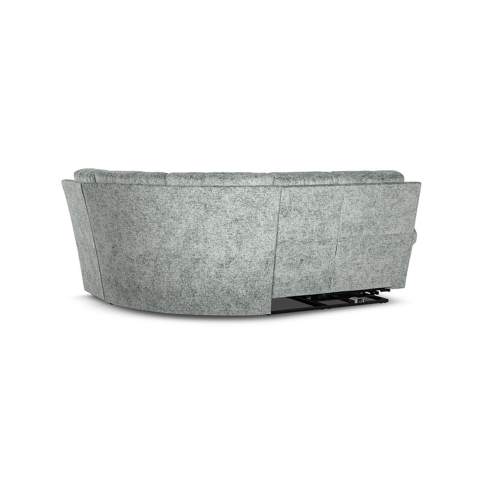 Colorado Electric Reclining Modular Group 4 in Hopsack Platinum Fabric 5