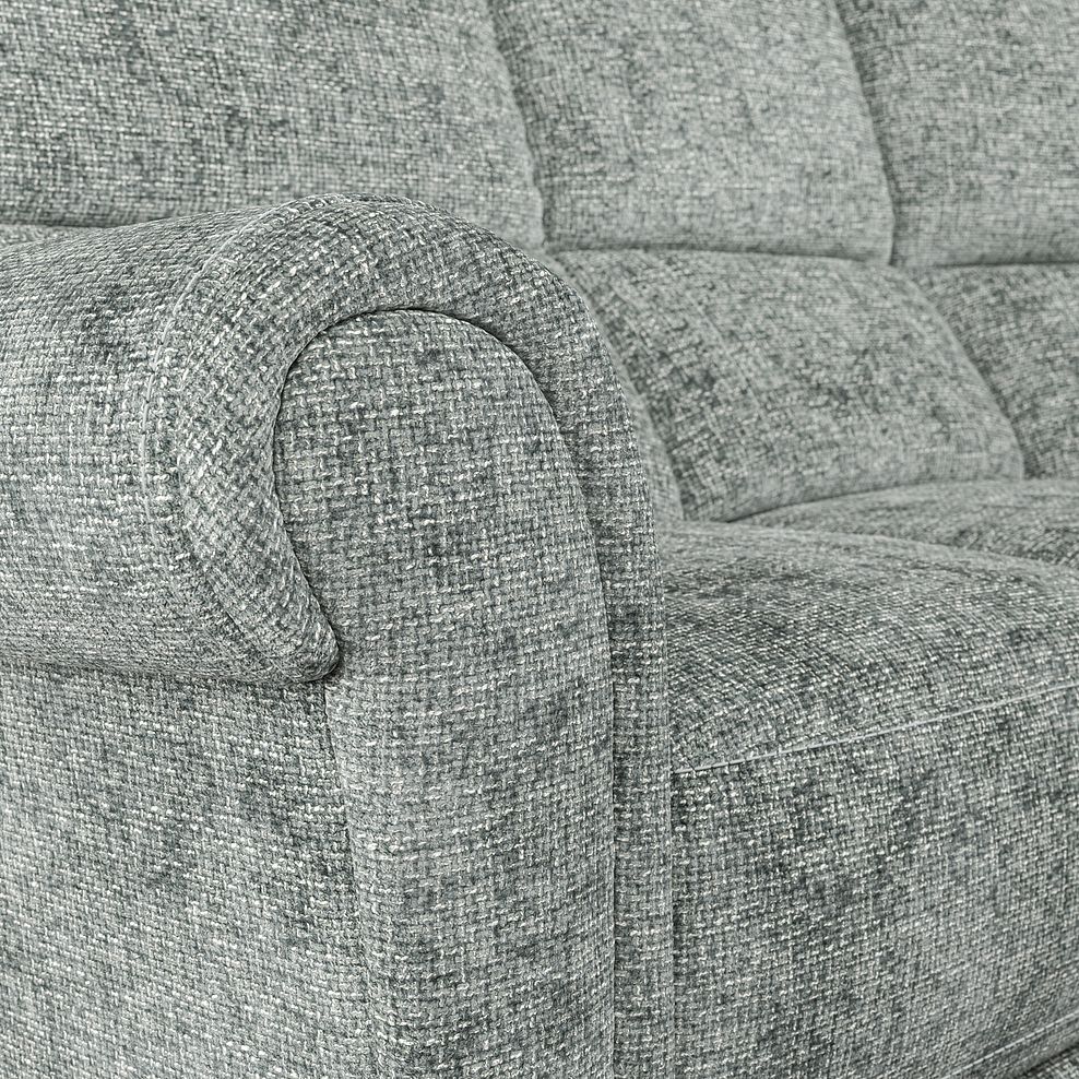 Colorado Electric Reclining Modular Group 4 in Hopsack Platinum Fabric 9