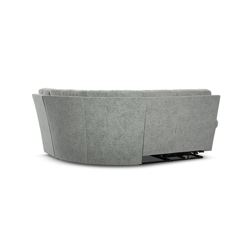 Colorado Electric Reclining Modular Group 4 in Hopsack Platinum Fabric 5