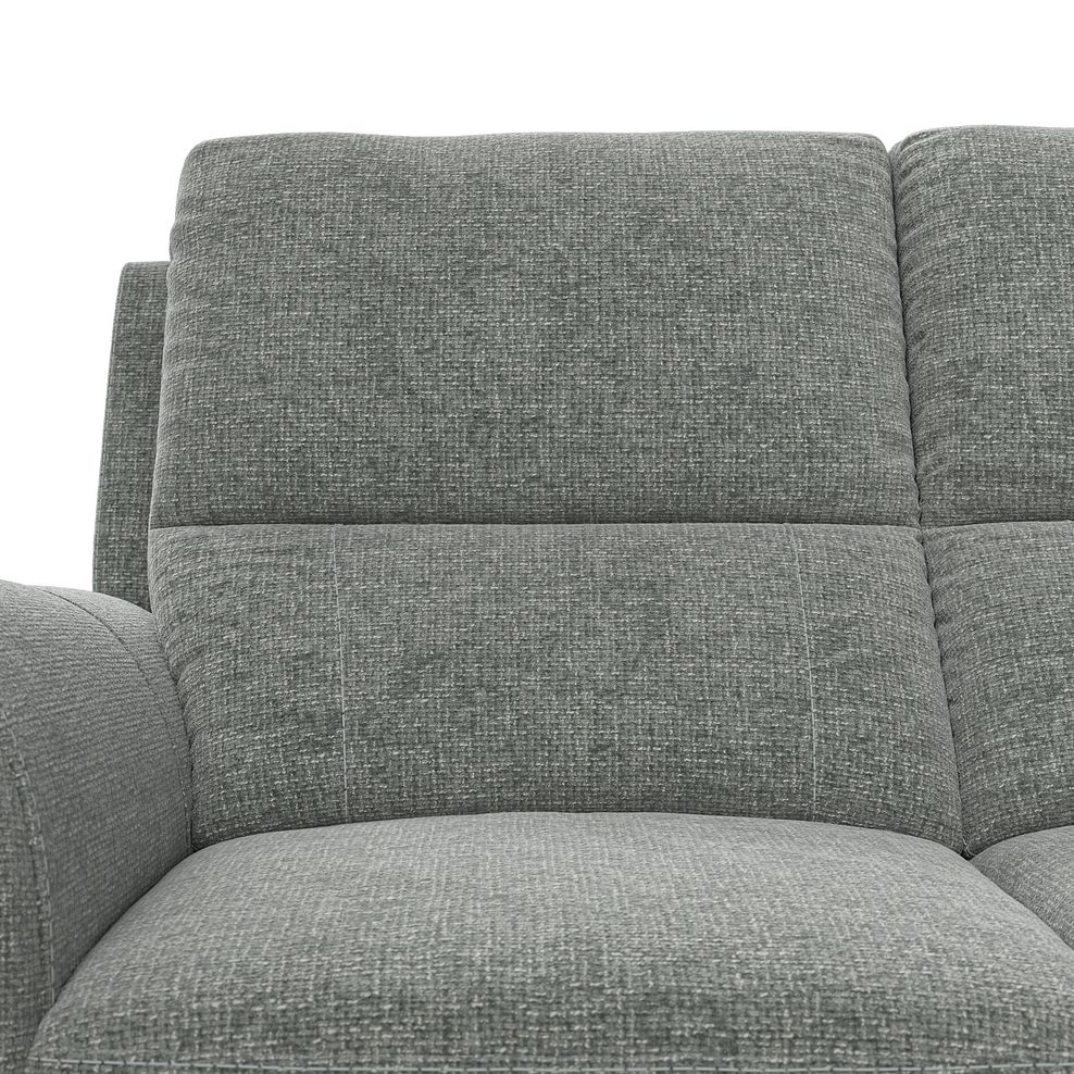 Colorado Electric Reclining Modular Group 4 in Hopsack Platinum Fabric 8