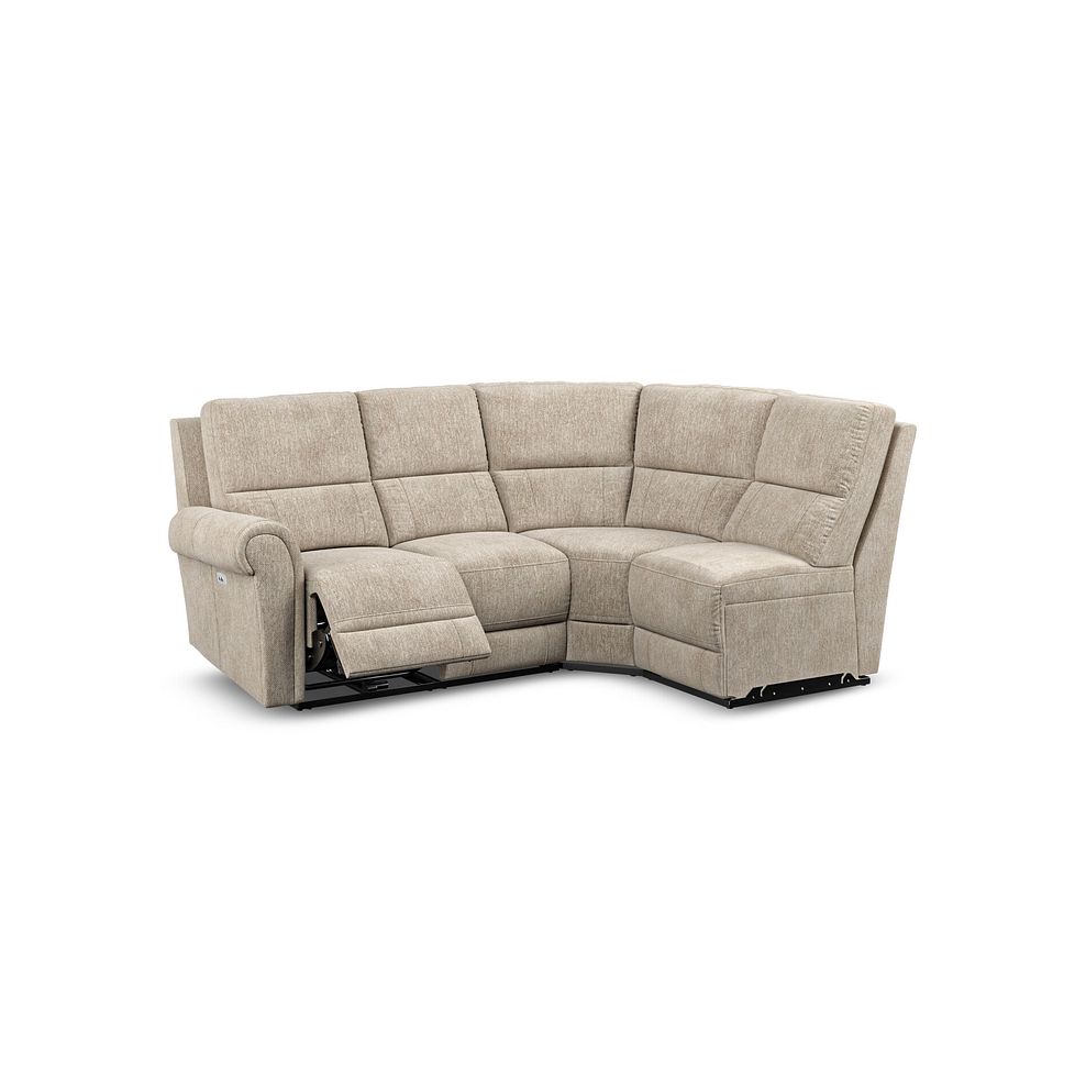 Colorado Electric Reclining Modular Group 4 in Jetta Beige Fabric 3