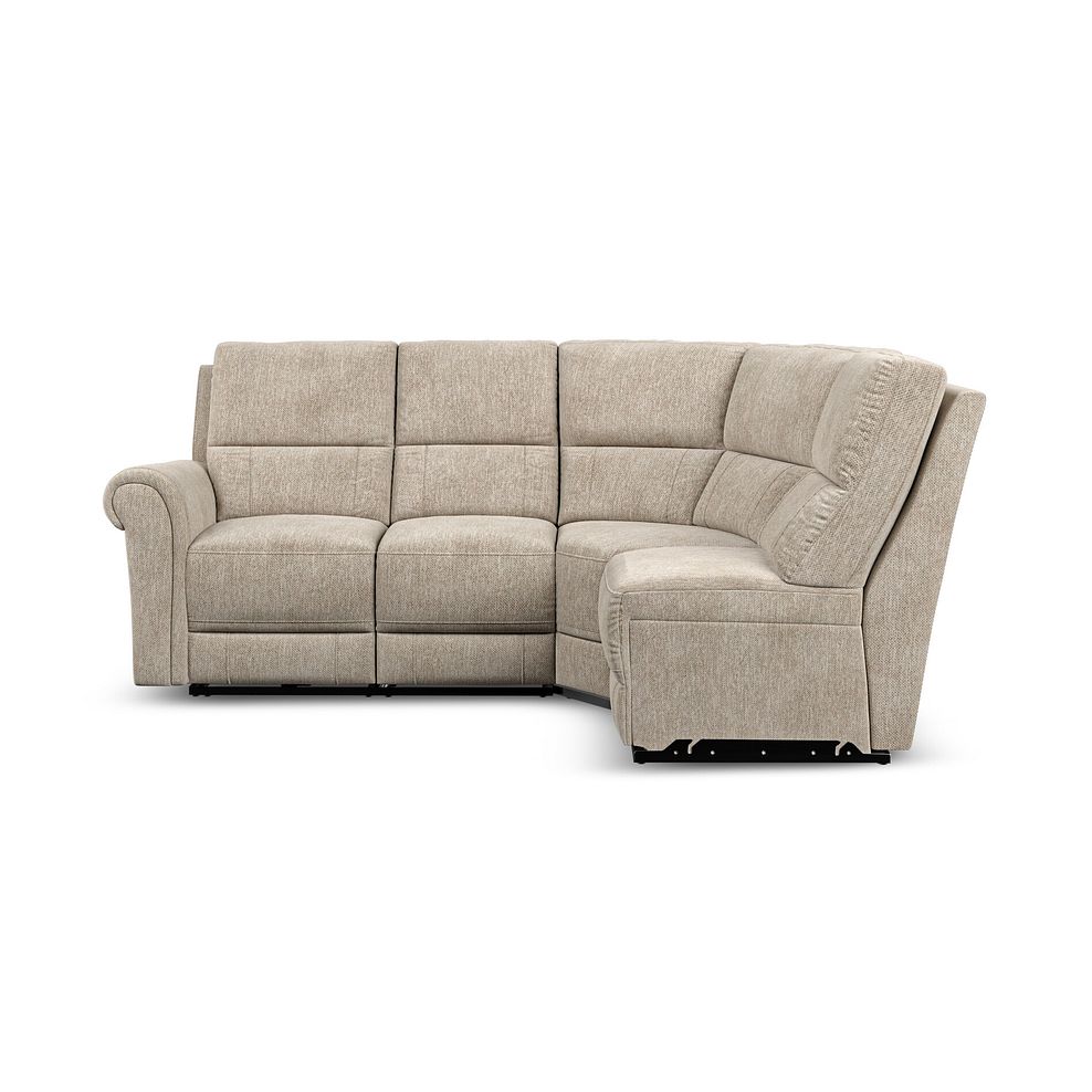 Colorado Electric Reclining Modular Group 4 in Jetta Beige Fabric 5
