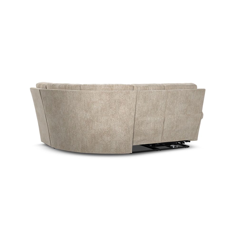 Colorado Electric Reclining Modular Group 4 in Jetta Beige Fabric 6