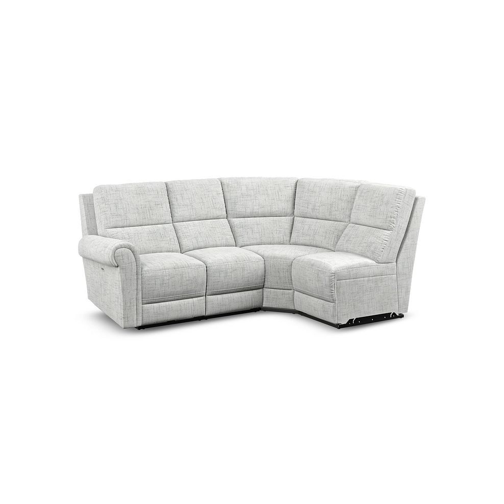 Colorado Electric Reclining Modular Group 4 in Keswick Dove Fabric 2