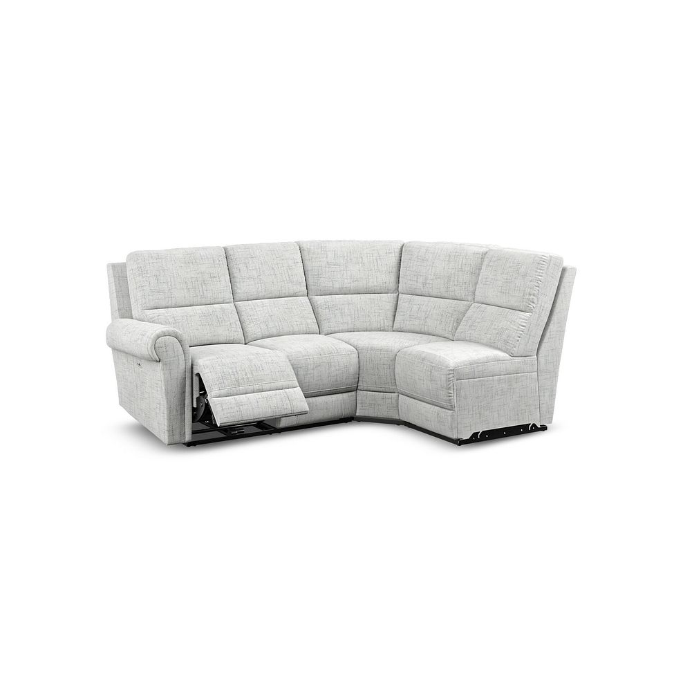 Colorado Electric Reclining Modular Group 4 in Keswick Dove Fabric 3
