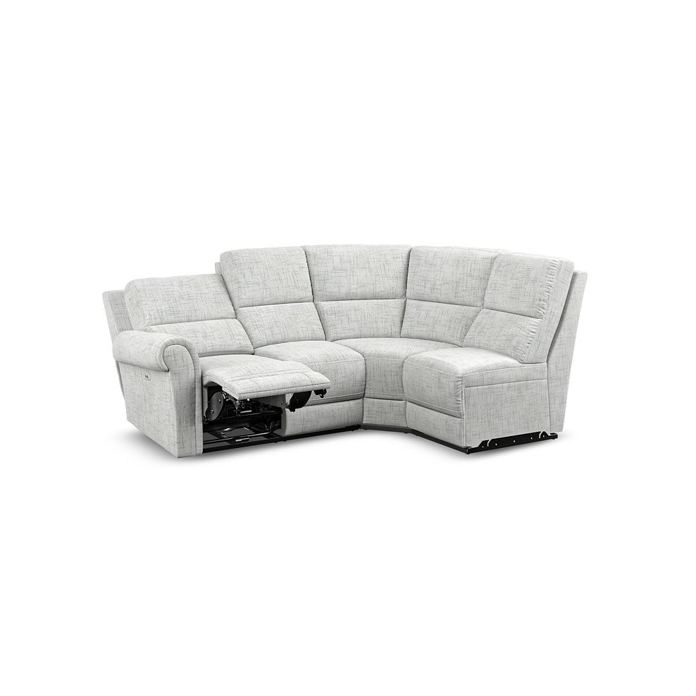 Colorado Electric Reclining Modular Group 4 in Keswick Dove Fabric 4