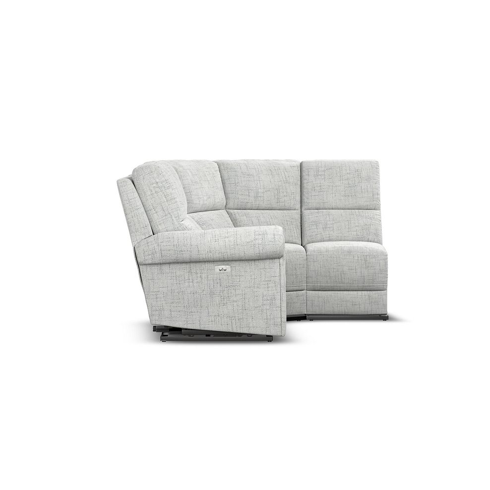 Colorado Electric Reclining Modular Group 4 in Keswick Dove Fabric 7