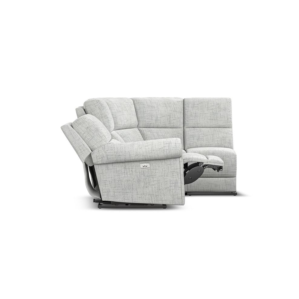 Colorado Electric Reclining Modular Group 4 in Keswick Dove Fabric 8