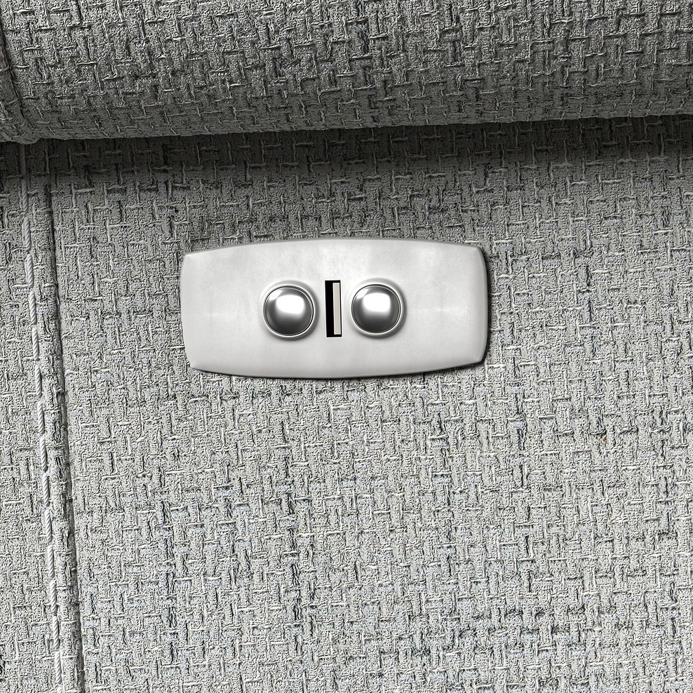 Colorado Electric Reclining Modular Group 4 in Keswick Dove Fabric 12