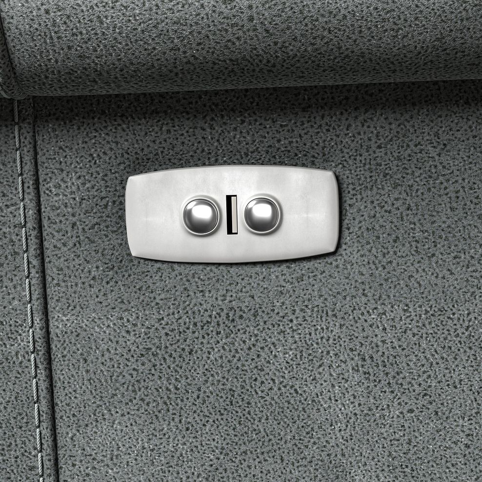Colorado Electric Reclining Modular Group 4 in Miller Grey Fabric 12