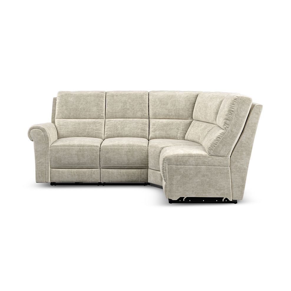 Colorado Electric Reclining Modular Group 4 in Plush Beige Fabric 5