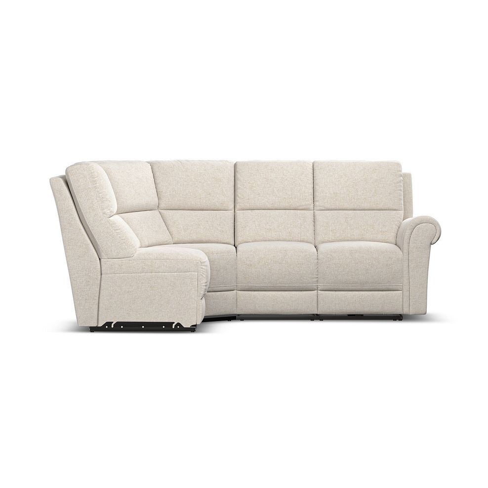 Colorado Electric Reclining Modular Group 5 in Hopsack Natural Fabric 7