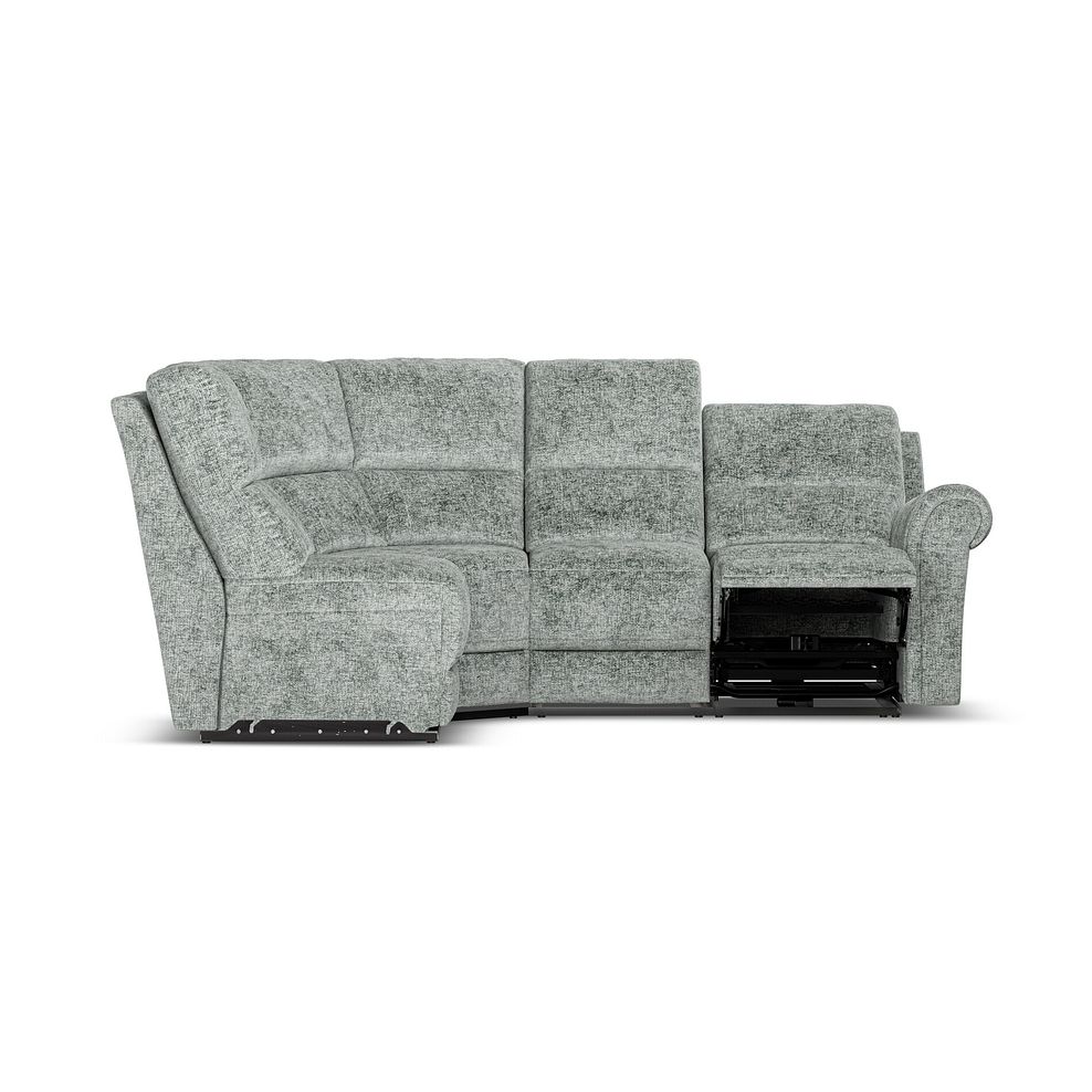 Colorado Electric Reclining Modular Group 5 in Hopsack Platinum Fabric 7