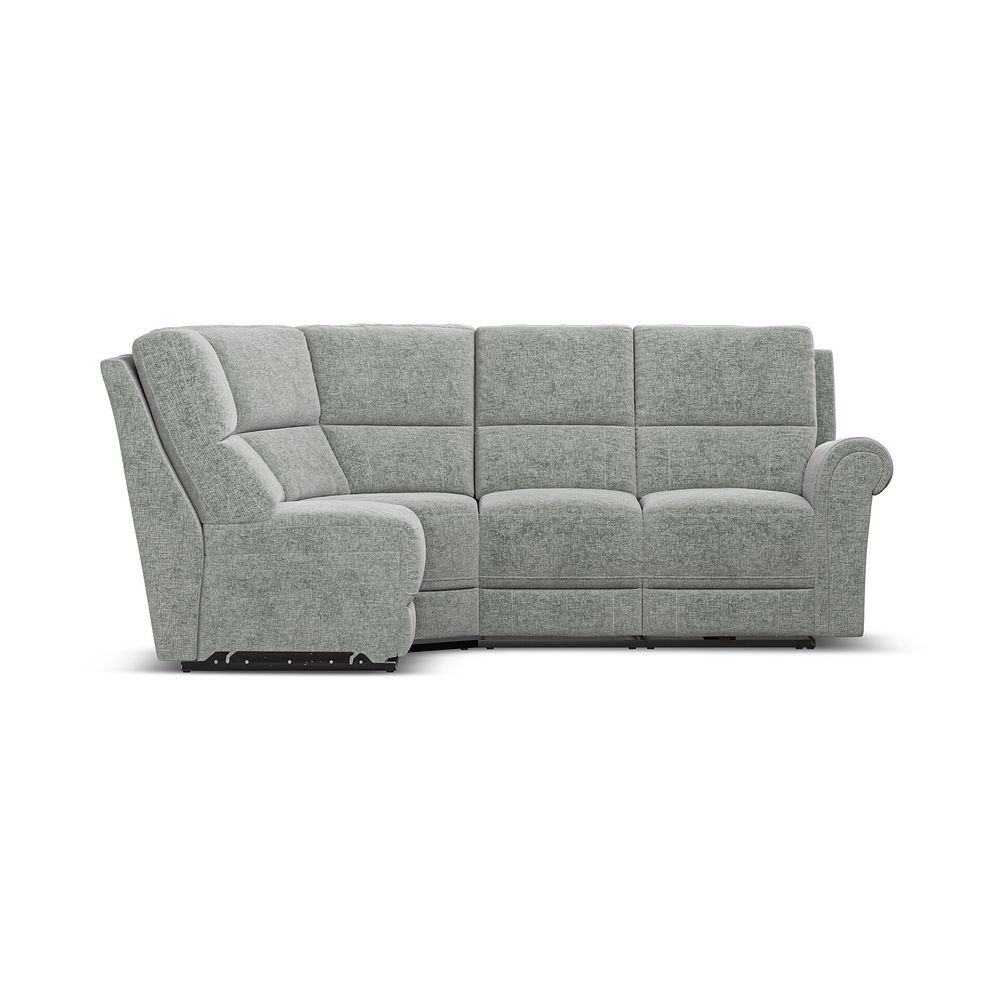 Colorado Electric Reclining Modular Group 5 in Hopsack Platinum Fabric 7